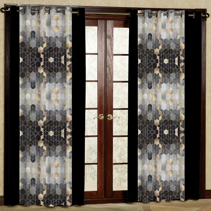 پرده مدل سنگی مخمل پانچی کد 4216 سایز 200x140 سانتی متر