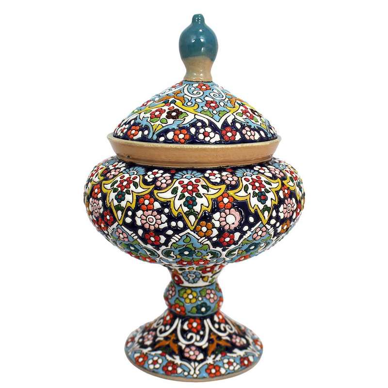 شکلات خوری میناکاری دست نگار کد 24-15