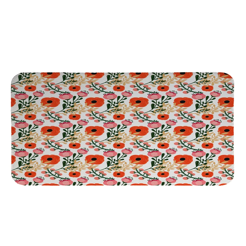  پادری طرح گل کد 9405 سایز 110×60 سانتی متر