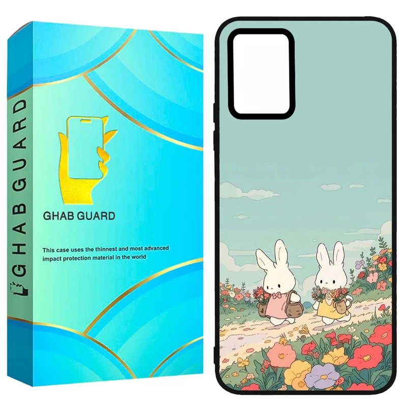 کاور قاب گارد طرح خرگوش مدل GCHPX5P مناسب برای گوشی موبایل شیائومی Poco X5 Pro 5G