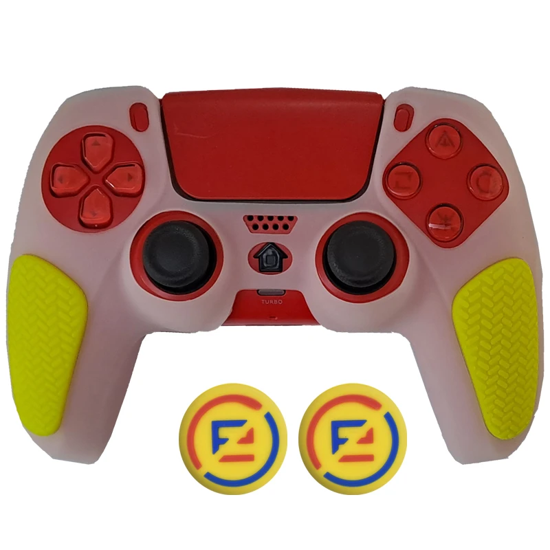  محافظ دسته بازی پلی استیشن 5 مدل  Anti Slip shining Wg PS5617 به همراه روکش آنالوگ