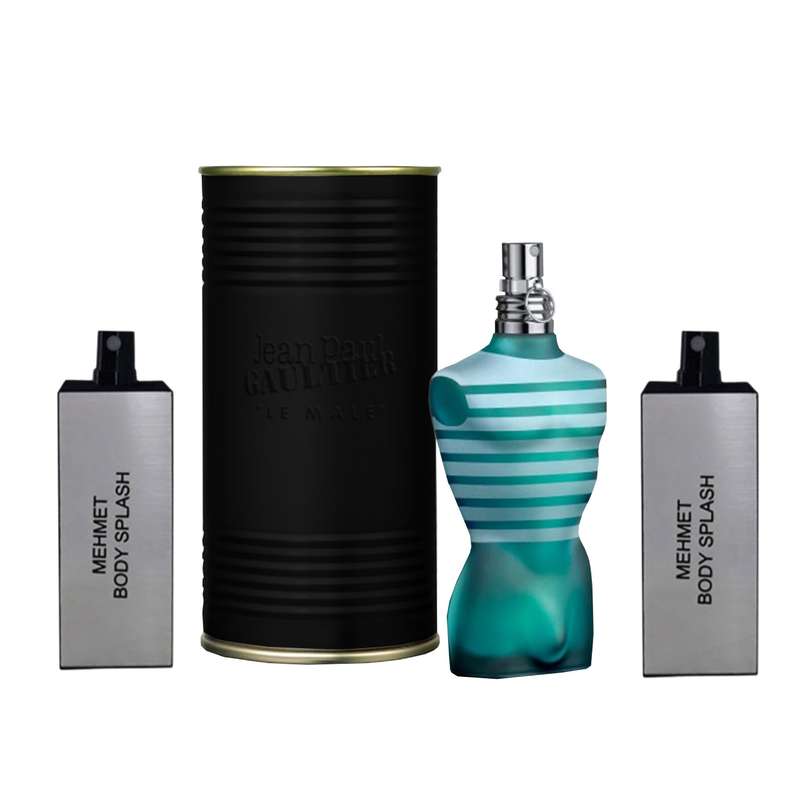 ست ادوتویلت مردانه مهمت مدل  Jean Paul Gaultier le male حجم 120 میلی لیتر