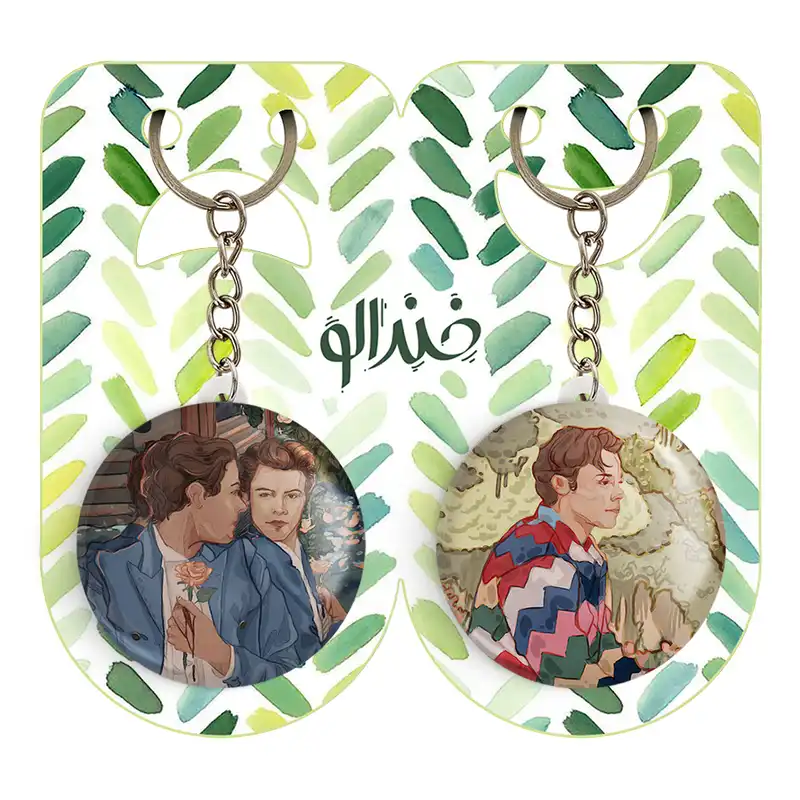 جاکلیدی خندالو مدل هری استایلز گروه موسیقی وان دایرکشن کد 1897118970 مجموعه 2 عددی