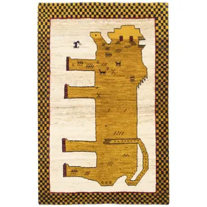 گبه دستباف ذرع و نیم سی پرشیا کد 152767