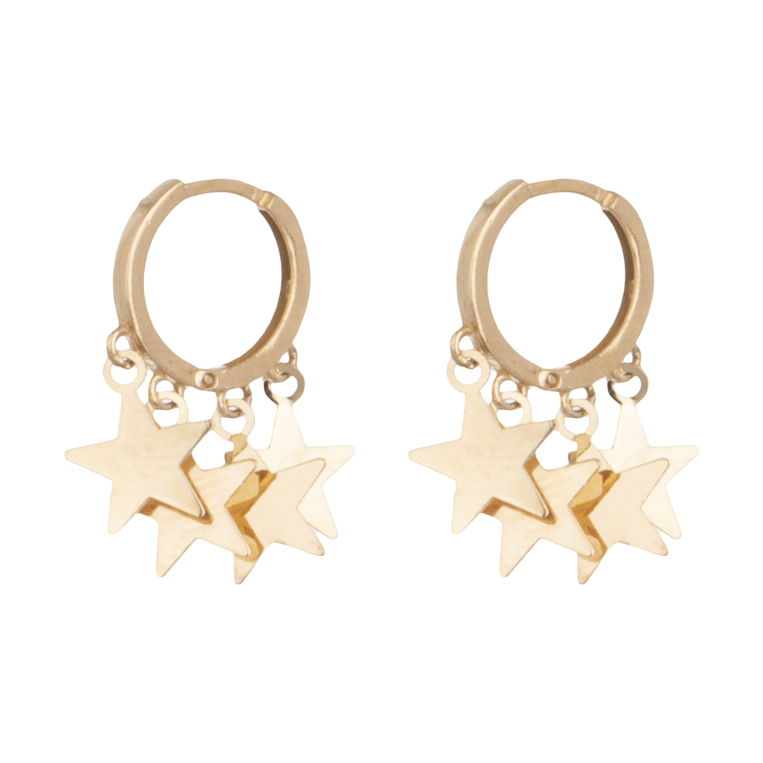 گوشواره طلا 18 عیار زنانه میو گلد مدل GD1026