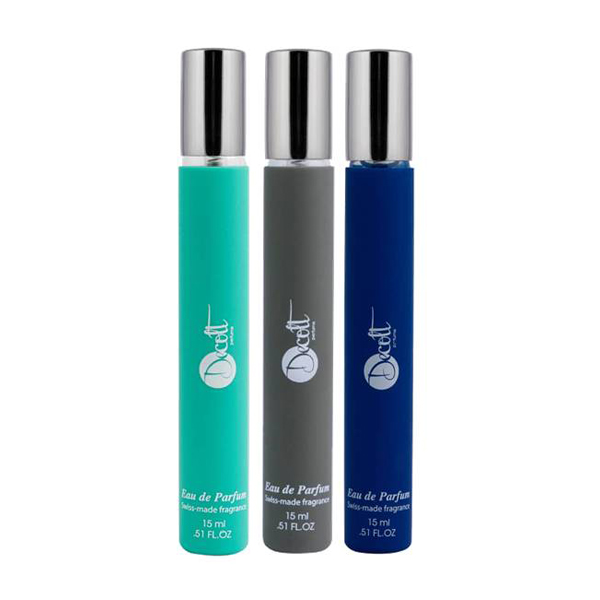 عطر جیبی مردانه دکلت مدل 231 حجم 15 میلی لیتر مجموعه 3 عددی