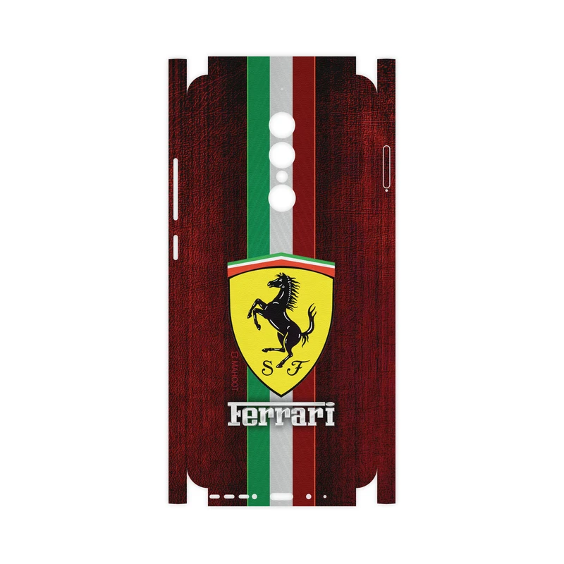 برچسب پوششی ماهوت مدل Ferrari-FullSkin مناسب برای گوشی موبایل جی ال ایکس Shahin