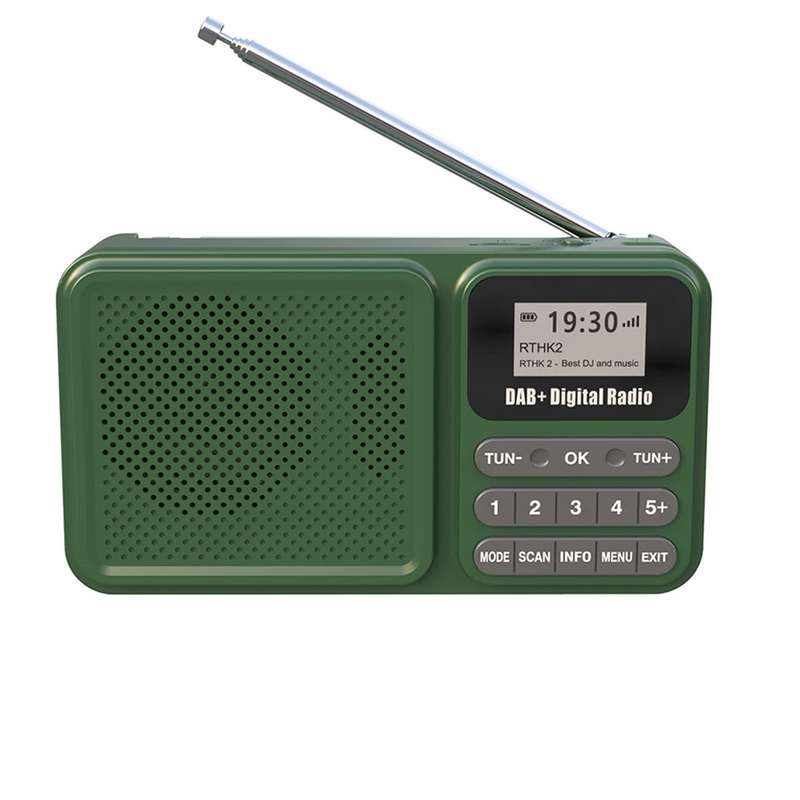 رادیو FM مدل ‎DAB-P11 دارای خروجی هدفون