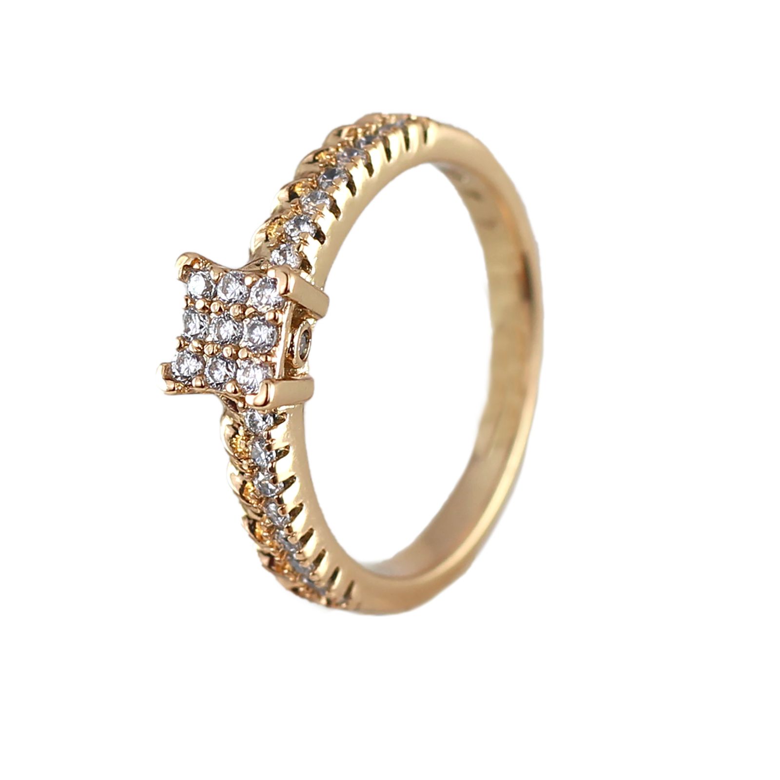 انگشتر زنانه ژوپینگ مدل سولیتر کد EE470 -  - 1