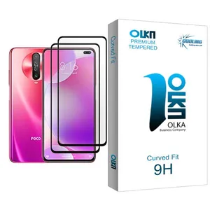 Cooling Olka Glass MIX002 Screen Protector For Xiaomi Poco X2 Pack Of 2