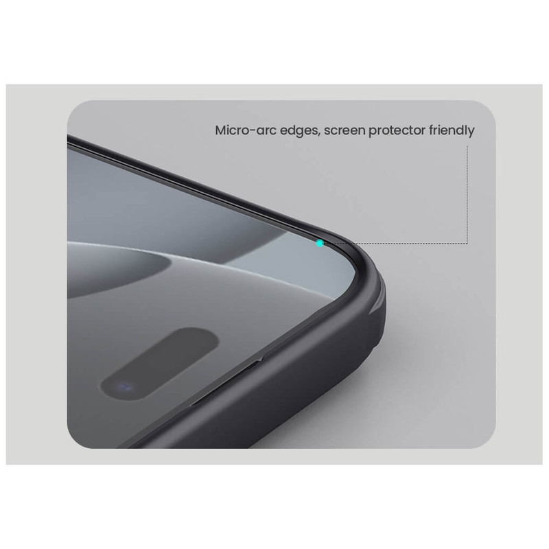 کاور نیلکین مدل  Frosted Shiled Pro LogoCut مناسب برای گوشی موبایل اپل IPhone 16 Pro Max