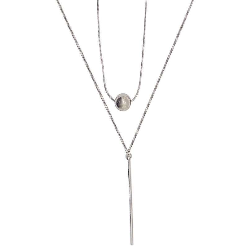 گردنبند زنانه اکسسورایز مدل دولاین مینیمال کد 69