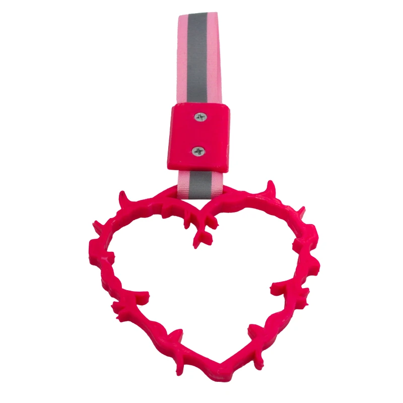 آویز دستگیره خودرو مدل سوریکاوا  طرح قلب شاخه ای  کد SU