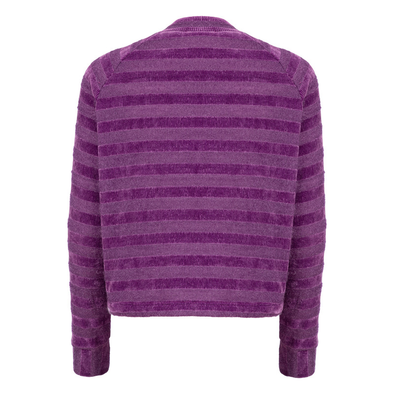 بلوز آستین بلند زنانه سرژه مدل 203414 رنگ بنفش