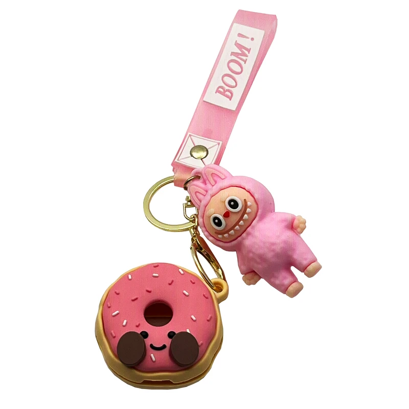 کاور ریموت و سوئیچ خودرو ام ار جی مدل 899 مناسب برای پژو 207 به همراه جاسوئیچی Labubu