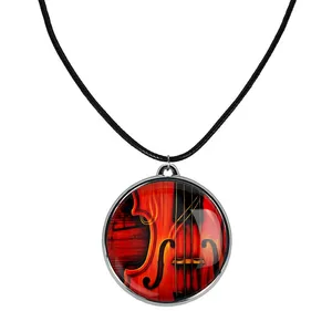 گردنبند خندالو مدل ویولن Violin کد 2796227951