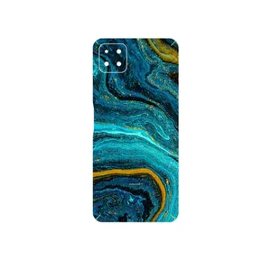 MAHOOT Turquoise marblewith golden streaks Cover Sticker for Huawei Nova Y60