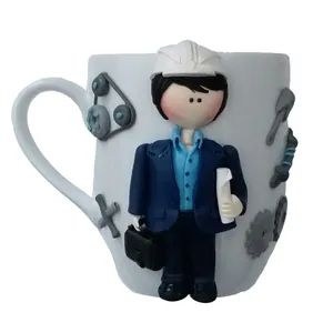 ماگ سرامیکی مدل پسر مهندس مکانیک کد 01026