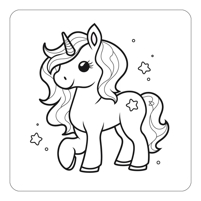 مگنت کاکتی طرح اسب تک شاخ و یونیکورن مدل mp30302