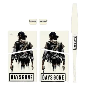   برچسب کنسول بازی پلی استیشن5 اسلیم دیجیتال توییجین وموییجین مدل Days Gone 02 مجموعه6 عددی