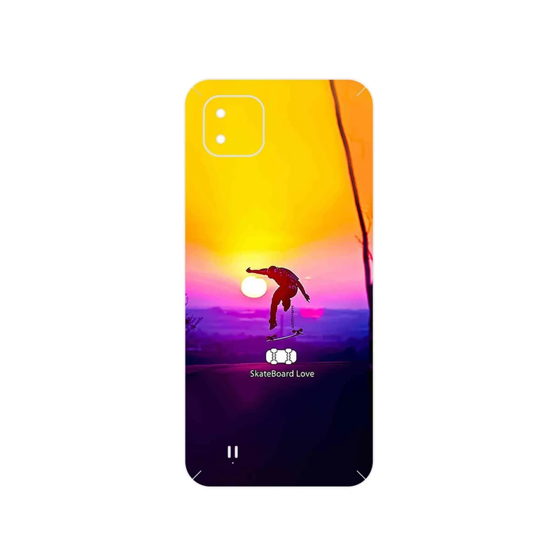 برچسب پوششی ماهوت مدل Skateboard مناسب برای گوشی موبایل ریلمی C11 2021