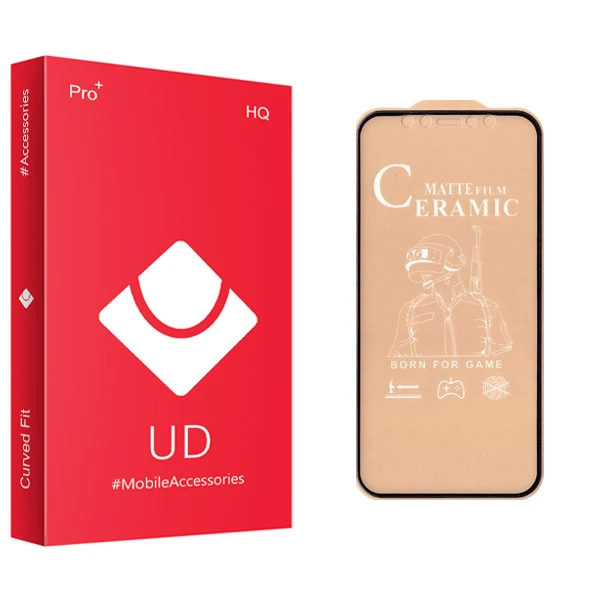 محافظ صفحه نمایش سرامیکی یو دی مدل HQ مناسب برای گوشی موبایل اپل iPhone 11 Pro Max