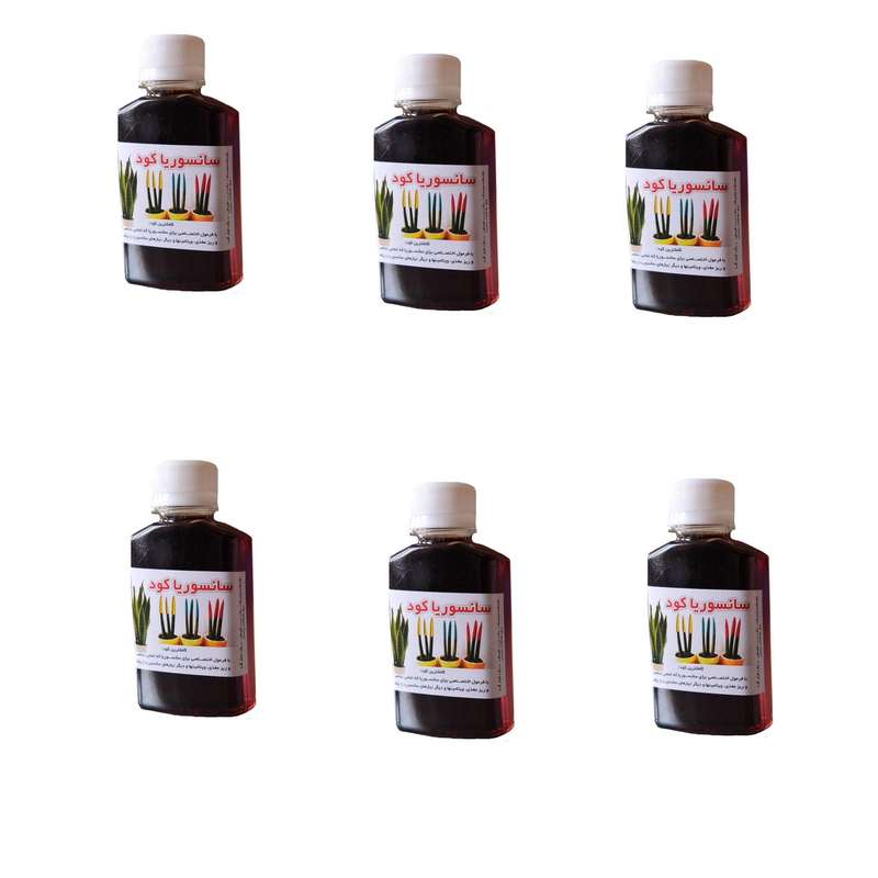 کود مایع سانسوریا مدل 1001 حجم 120 میلی لیتر بسته 6 عددی