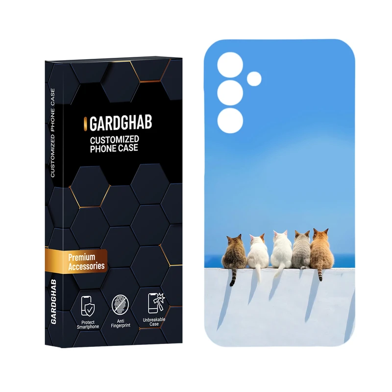 کاور گارد قاب مدل هنری مناسب برای گوشی موبایل سامسونگ Galaxy F15 5G / M15 5G