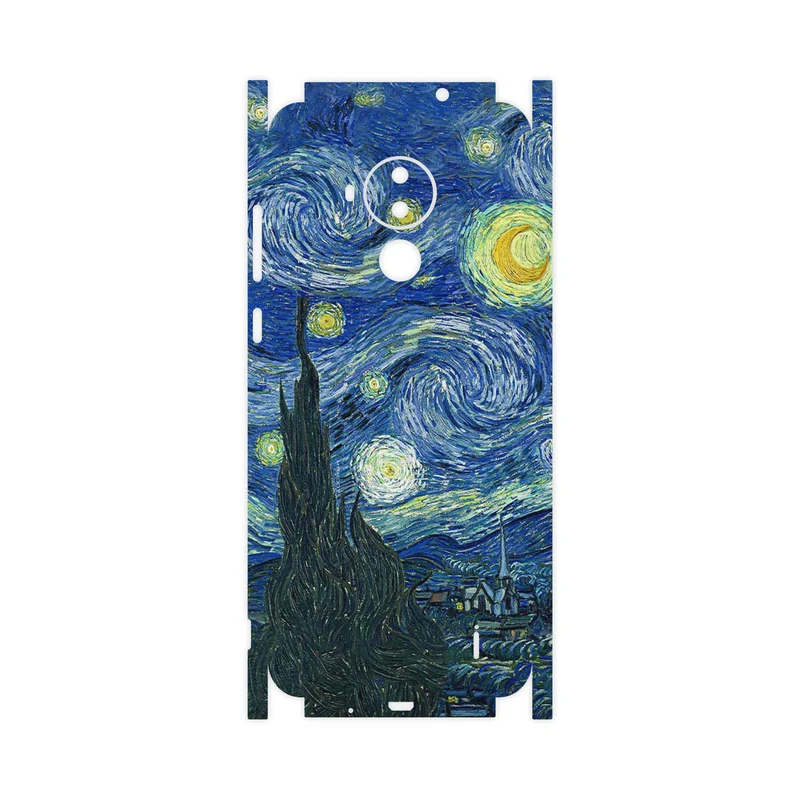 برچسب پوششی ماهوت مدل The Starry Night of van Gogh-FullSkin مناسب برای گوشی موبایل نوکیا C30