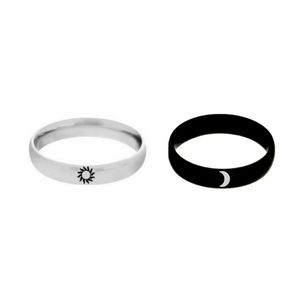 نقد و بررسی انگشتر مدل استیل ماه و خورشید بسته 2 عددی توسط خریداران