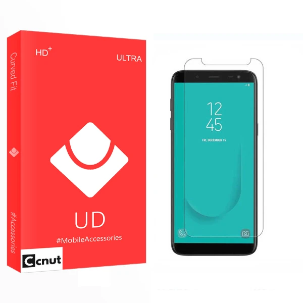 محافظ صفحه نمایش شیشه ای کوکونات مدل UD Glass مناسب برای گوشی موبایل سامسونگ Galaxy J8 Plus