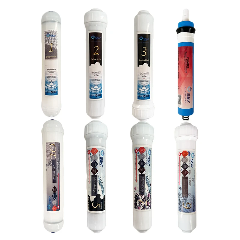 فیلتر دستگاه تصفیه آب اس اس وی مدل L845 PACK بسته 8 عددی