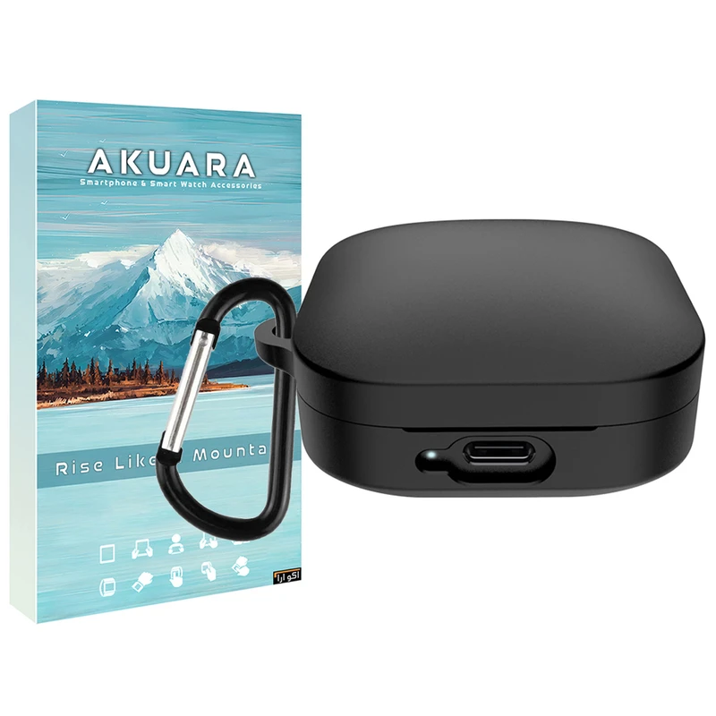 کاور آکوآرا مدل Silicone مناسب برای کیس هدفون شیائومی Redmi Buds 6 Active