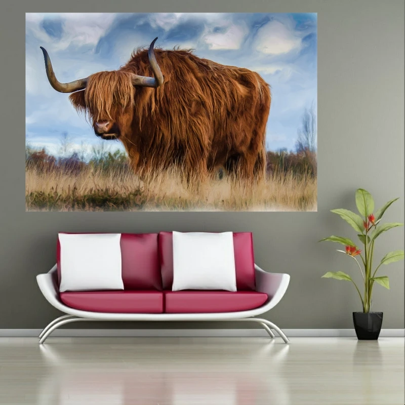  پوستر دیواری طرح ماموت مدل PO010