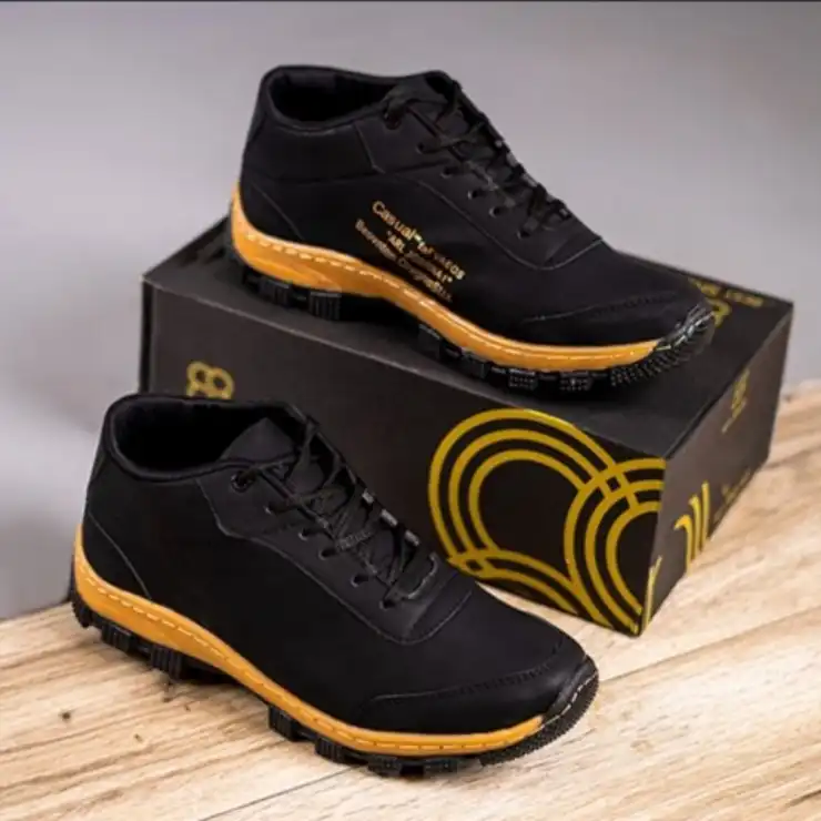 کفش پیاده روی مردانه مدل HJ black.ck