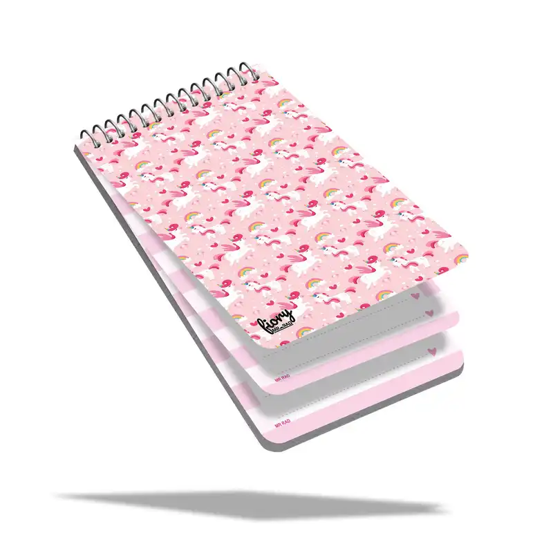 دفترچه یادداشت 50 برگ مستر راد طرح اسب تک شاخ کد unicorn 1201