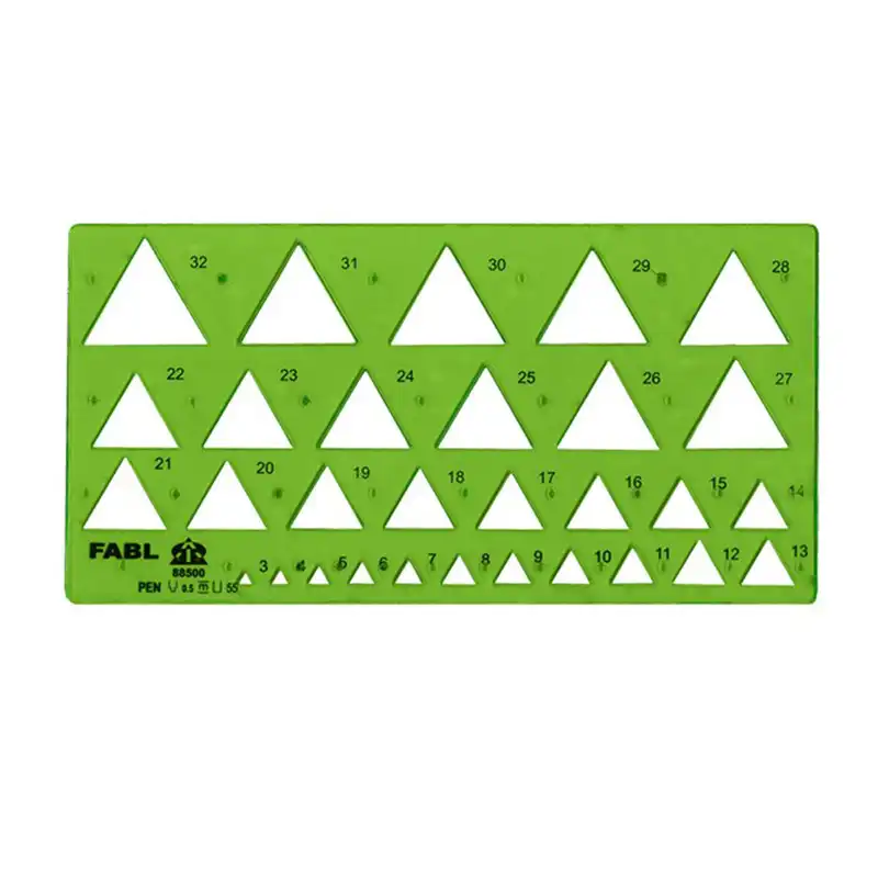 شابلون مثلث فابل کد FB415