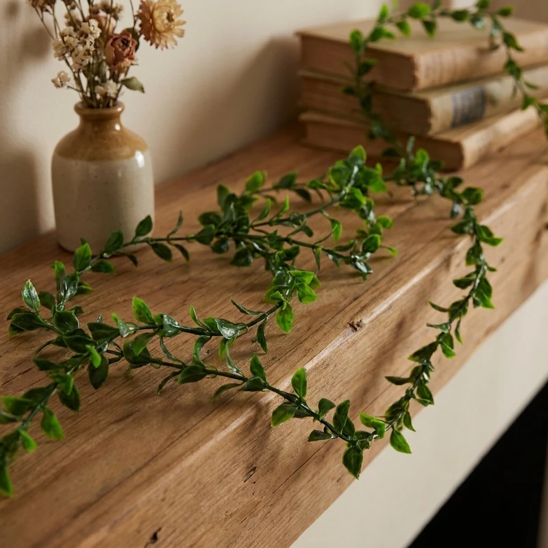 گل مصنوعی ریسه برگدار 100×1×1 سانتی‌متر، 100 گرم