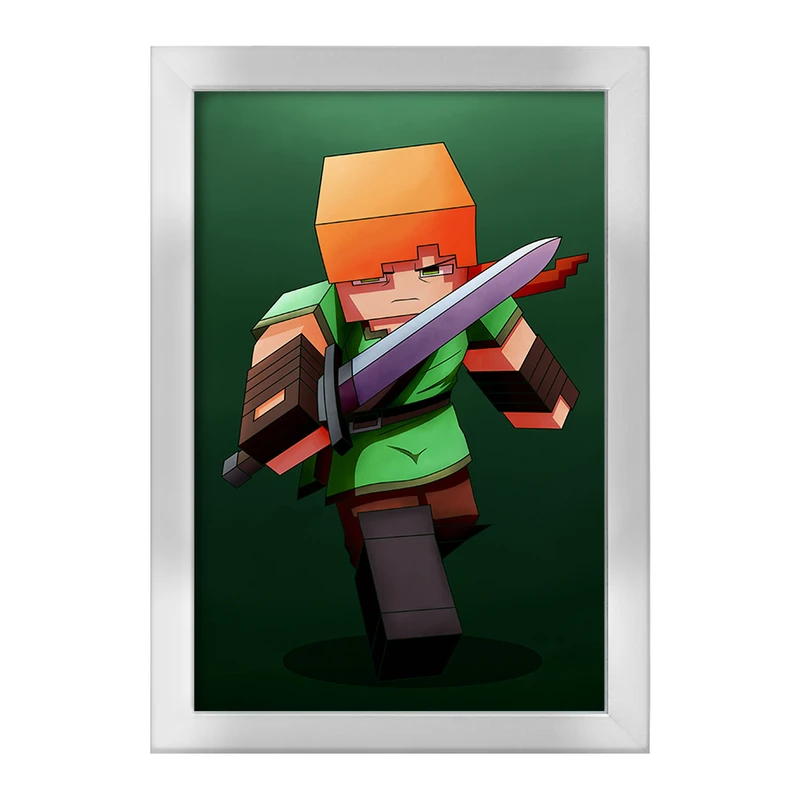 تابلو خندالو طرح بازی ماینکرافت (Minecraft) کد 36998