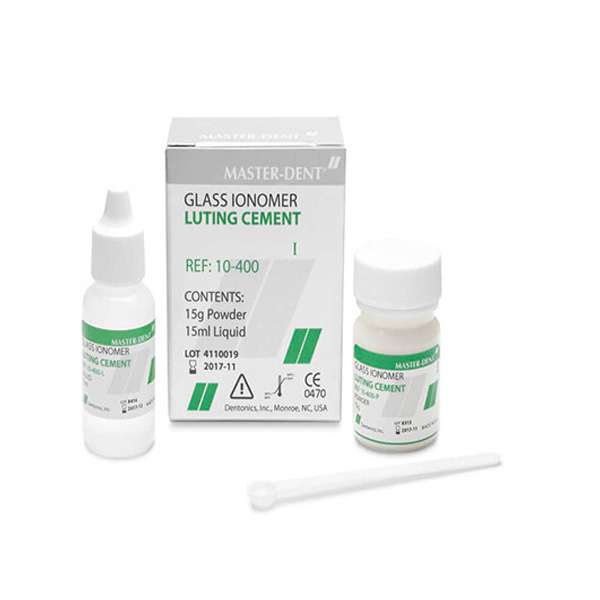 سمان گلاس آينومر لوتينگ سلف کيور مستر دنت مدل GlassIonomer Luting TYPE 1 مقدار 15 گرم سمان گلاس آينومر لوتينگ سلف کيور مستر دنت مدل GlassIonomer Luting TYPE 1 مقدار 15 گرم