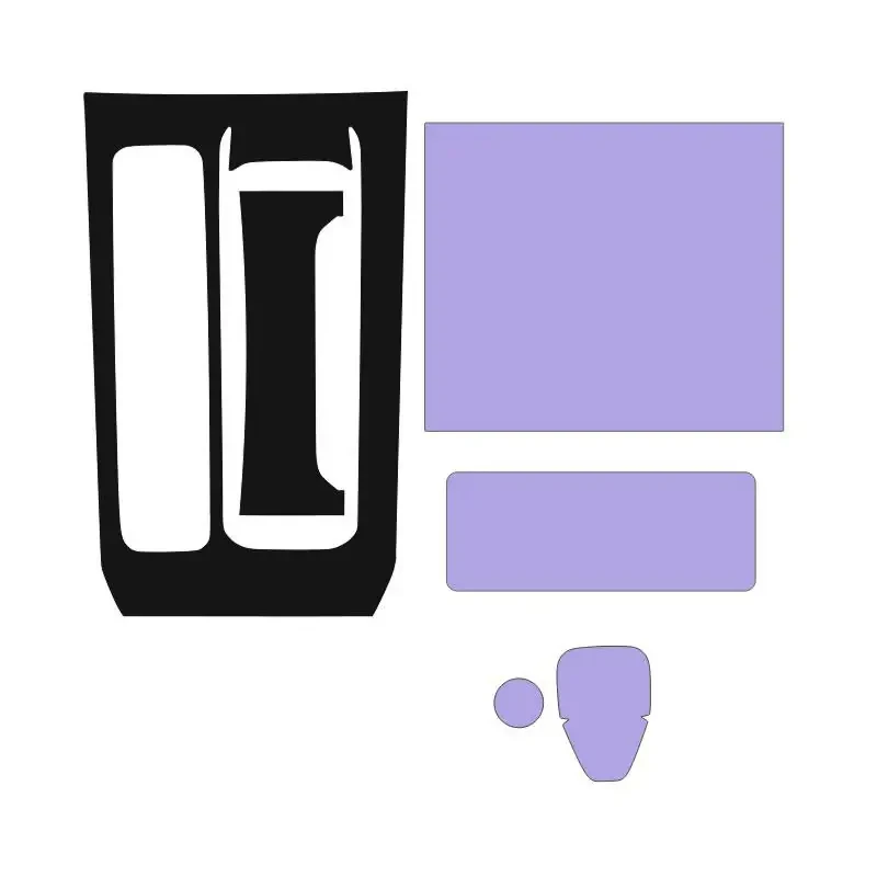 برچسب محافظ مانیتور و کنسول اس ان بلو مدل شاین مناسب برای kmc j7 مجموعه 5 عددی