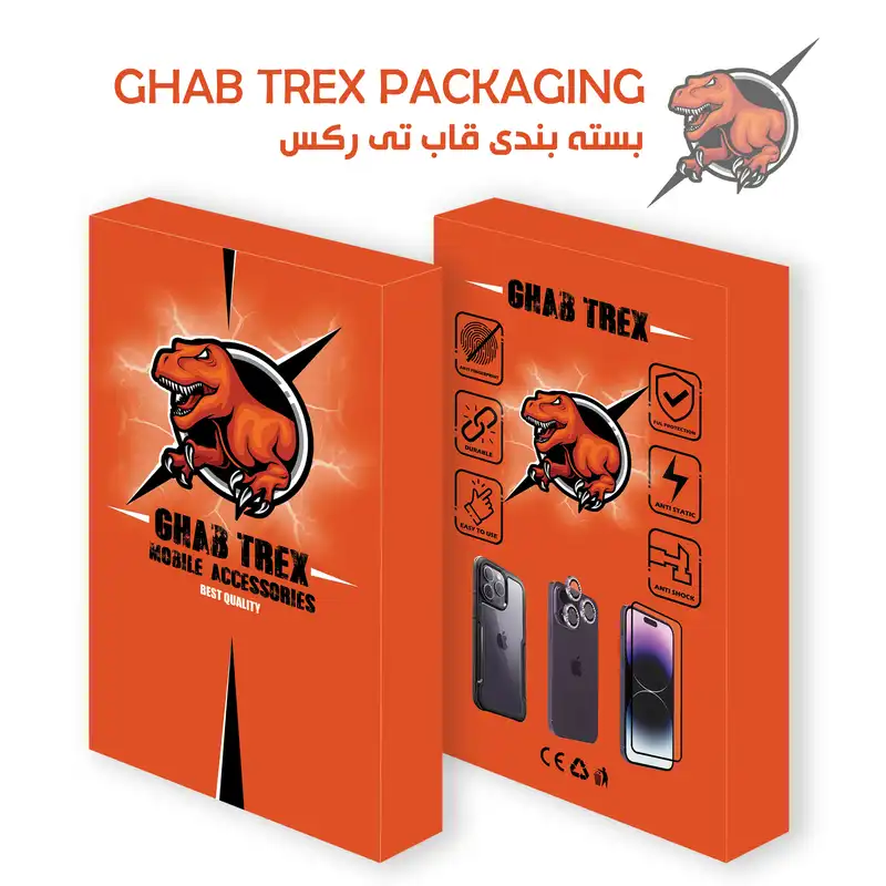 بند قاب تی رکس مدل MBD مناسب برای مچ بند هوشمند شیائومی Mi Band 7