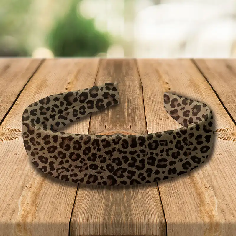 تل مو زنانه آی تمر مدل پلنگی کد 07