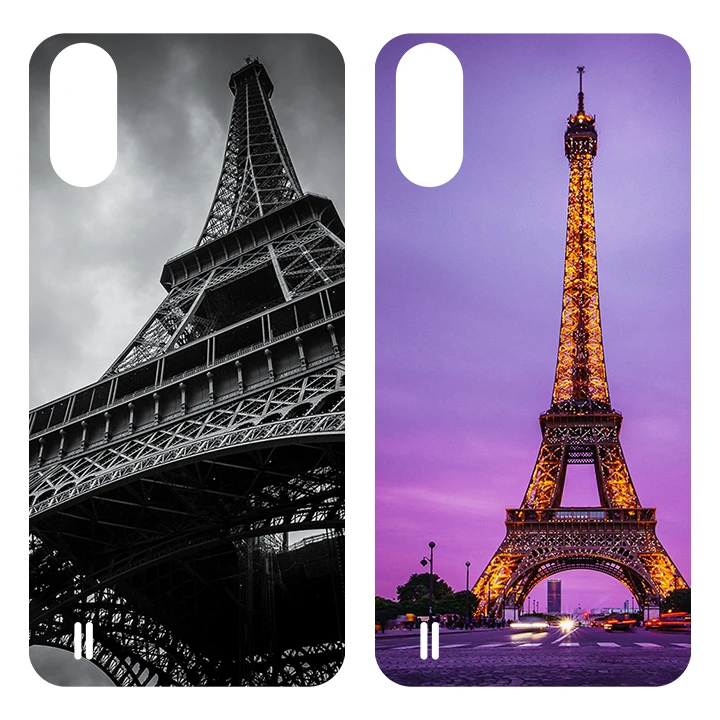 برچسب پوششی طرح ایفل کد R-220051 مناسب برای گوشی موبایل سامسونگ Galaxy A01 مجموعه 2 عددی