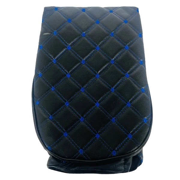 روکش زین موتور سیکلت وارون مدل گلدوزی کد BLU مناسب برای هوندا