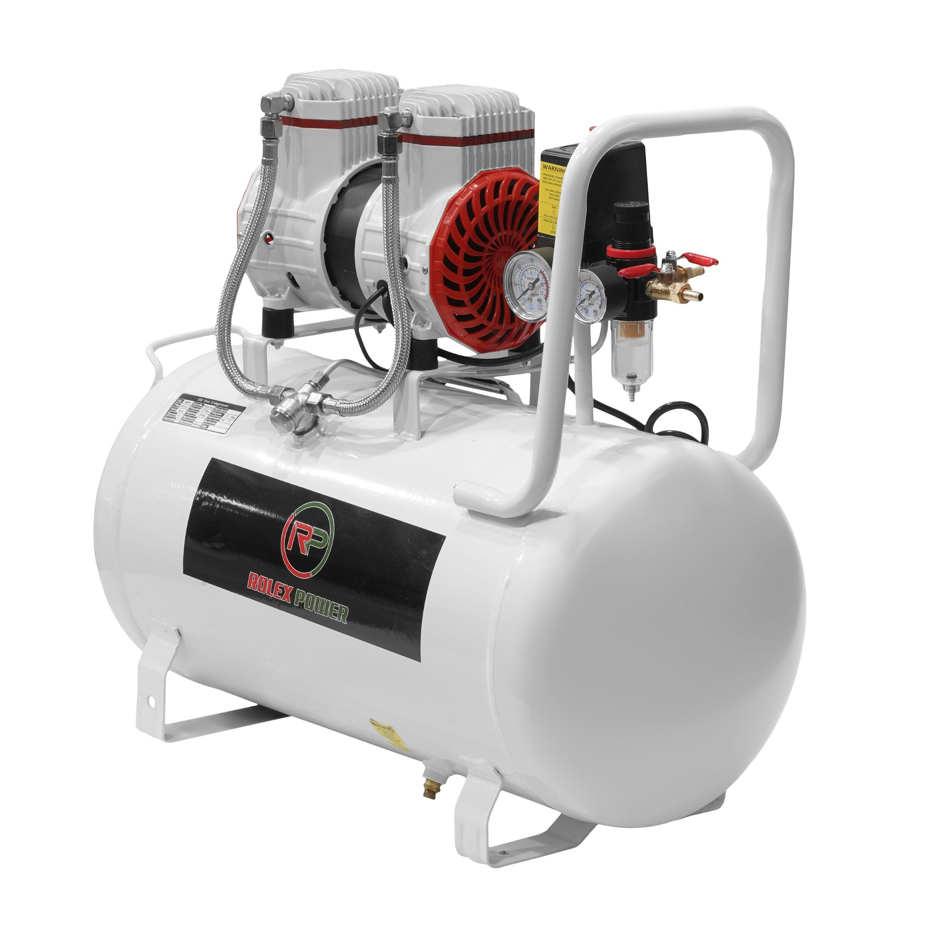 کمپرسور هوا رولکس پاور  مدل دو سیلندر کد 50LITR