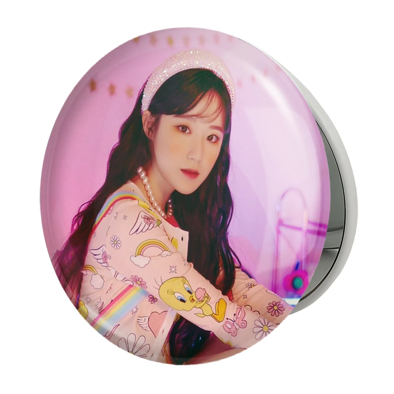 آینه جیبی خندالو طرح شوهوآ گروه جی آیدل Gidle مدل تاشو کد 19545 