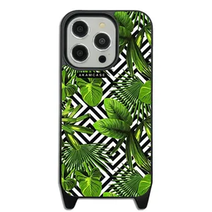 AKAM AMCWLA14PRO-LEAVES3Cover For Apple iPhone 14 Pro
