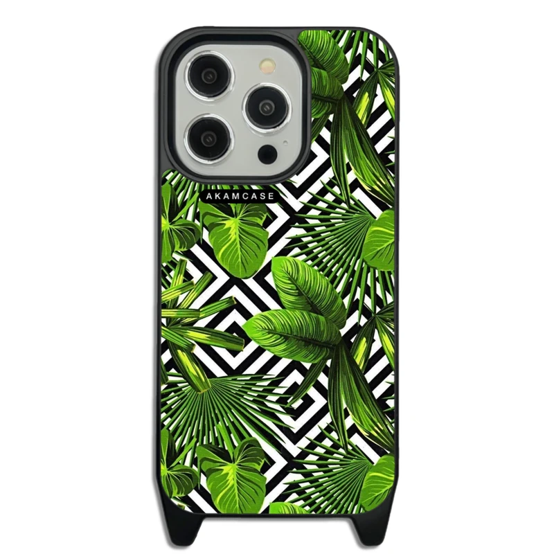 کاور آکام مدل AMCWLA14PRO-LEAVES3 مناسب برای گوشی موبایل اپل iPhone 14 Pro