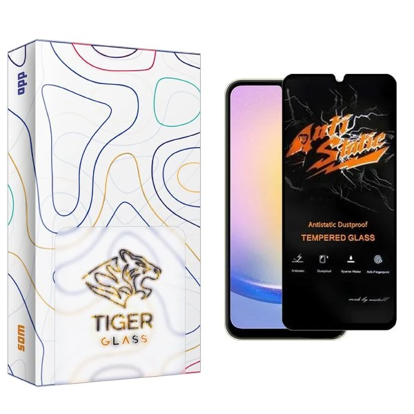 محافظ صفحه نمایش تایگر گلس مدل APL2 Antistatic مناسب برای گوشی موبایل سامسونگ Galaxy A24/A25/A15/A15 5G